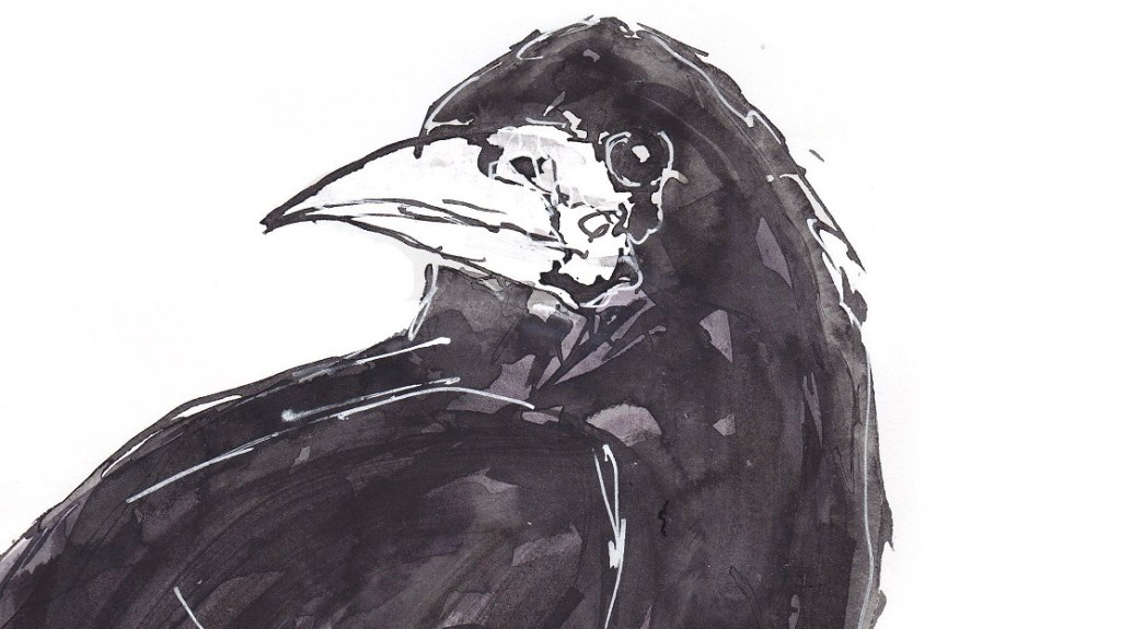 Il corvo e&nbsp;Ermes